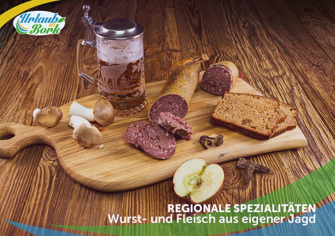 Jagd-Angler-Suite-04-Im-Wald-Am-See Kyritz Exterior foto